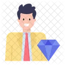 Persona Habil Persona Brillante Persona Brillante Icono