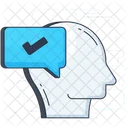 Persona Adecuada Persona Verificada Persona Aprobada Icono
