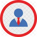 Persona De Negocios Empresario Gerente Icono