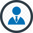Persona De Negocios Empresario Gerente Icono