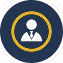 Persona De Negocios Empresario Gerente Icono