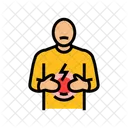 Persona Enferma Sosteniendo Icono