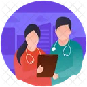 Persona Medica Medicos Cirujanos Icon