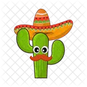 Mexico Pimenta Personagem Ícone