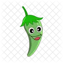 Mexico Pimenta Personagem Ícone