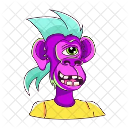 Personagem macaco  Ícone