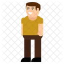 Personagem Masculino Homem Ícone