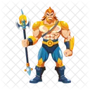 Personagem Viking Jogo Lutador Icon