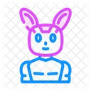 Personaje Chat Robot Icono