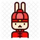 Personaje de conejo  Icon