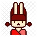 Personaje de conejo  Icon