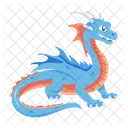 Vector De Dragon Criatura Mitica Criatura Legendaria Icono