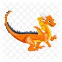 Vector De Dragon Criatura Mitica Criatura Legendaria Icono