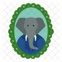 Carácter de elefante  Icono