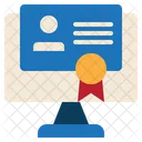 Personal Diploma Certificate Icon