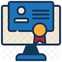 Personal Diploma Certificate Icon