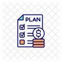Budget Plan Personal Icon