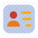 Personal card  Icon