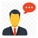 User Chat Personal Communication Conversation Icon