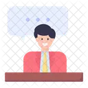 Personal Communication personal communication, personal conversation, discussion, chatting, negotiation,  Icon