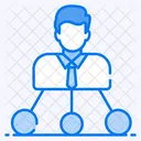 Personal Contacts Personal Connection Social Network Icon