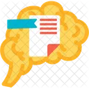 Personal Data Brain Report Mind Report Icon