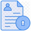 Personal Data Privacy Icon