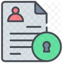 Personal Data Privacy Icon