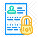 Personal Data Protection  Icon