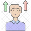 Personal Development Lineal Color Icon Icon