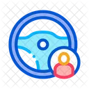 Personal Driver Car Icon