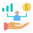 Peer To Peer Lending Crowdfunding P 2 P Icon
