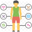Personal Horoscope Individual Icon