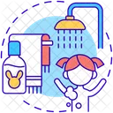 Personal hygiene for kids  Icon