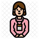 Personal Profesiones Trabajos Icono