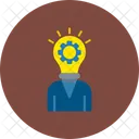 Personal Idea Brain Creative Icon