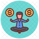 Personal Income Financial Gain Output Icon