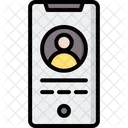 Personal Info Accounts Communications Icon