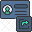 Personal Information Share Personal Information Share Icône
