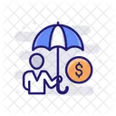 Individual Personal Insurance Umbrella Icon