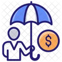 Personal Insurance Individual Umbrella Icon