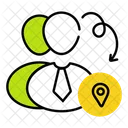Personal Location User Location User Navigation Icon
