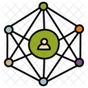 Affiliate Network Personal Network Personal Connection Icon