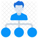 Personal Network Personal Connections Affiliate Network Icon