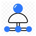 Personal Network Personal Connection Social Network Icon