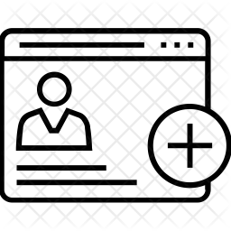 Personal Page Share Icon Of Line Style Available In Svg Png Eps Ai Icon Fonts