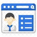 Personal Profile Cv Profile Icon