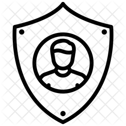 Personal Protection Shield Icon
