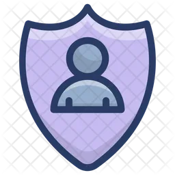 Personal Protection Shield  Icon