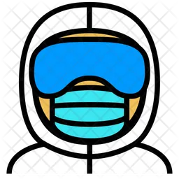 Personal Protective Suit  Icon